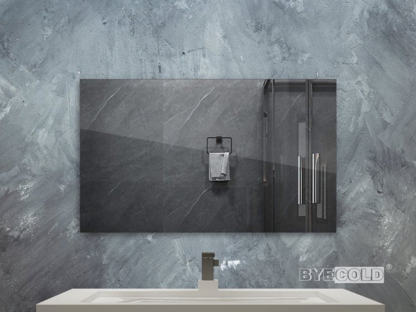 Infrapanel MIRROR 580W (100x60cm) + LED + WIFI Termostat