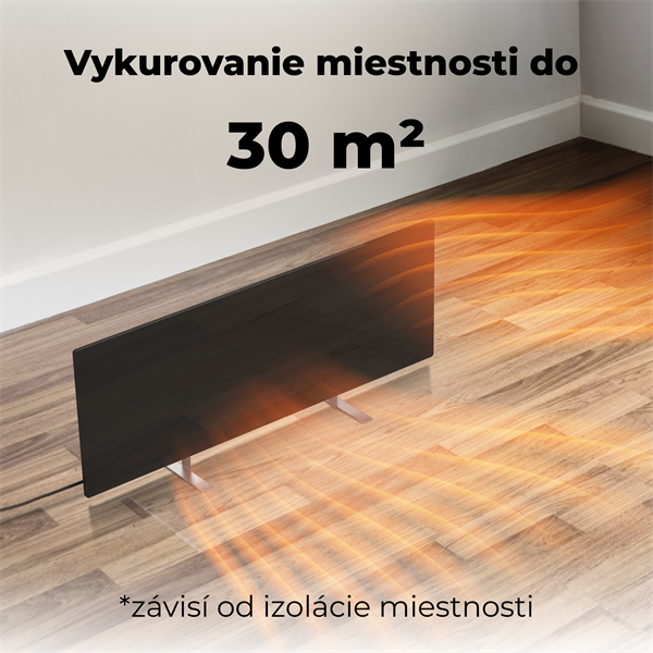 Infrapanel AENO AGH1S/AGH2S Premium Eco Smart Ohrievač 700W WIFI - Farba: Biela