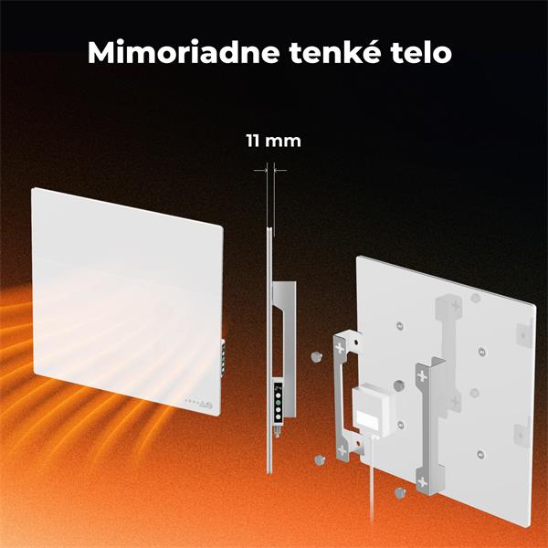 AENO AGH11S/AGH12S Premium QUADRO Smart Ohrievač 500W - WIFI