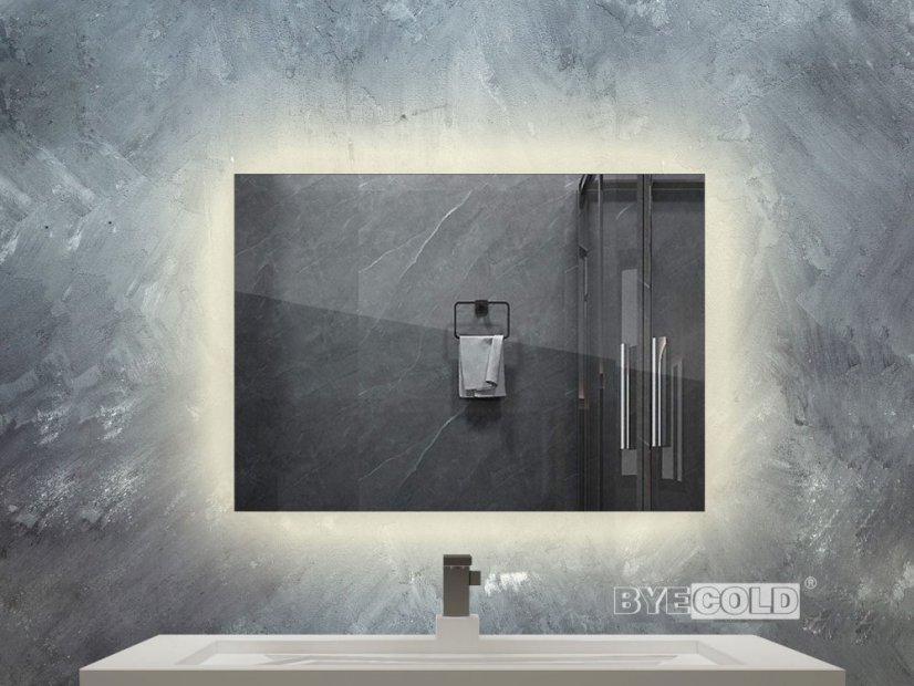 Infrapanel MIRROR 450W (60x80cm) + LED + WIFI Termostat