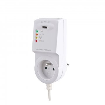 Zásuvkové termostaty - Variant tepelne spínanej zásuvky - TS01 - Analógová elektronická termo zásuvka