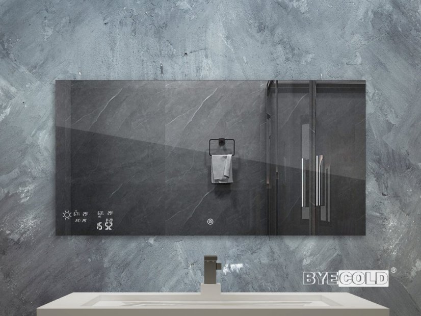 SMART zrkadlo 500W (120x60cm) + WIFI TERMOSTAT