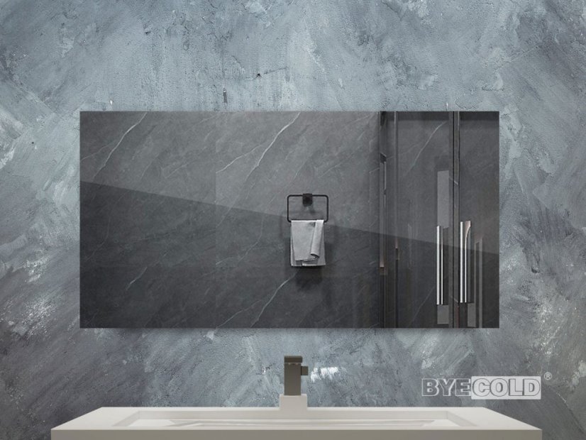 Infrapanel MIRROR 700W (120x60cm) + LED + WIFI Termostat