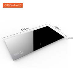 SMART zrkadlo 1200x600 500W infrapanel