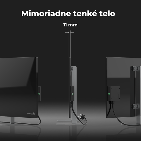 Infrapanel AENO AGH1S/AGH2S Premium Eco Smart Ohrievač 700W WIFI