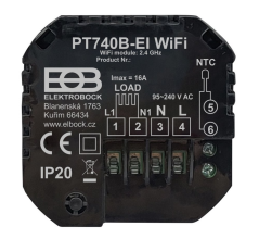 Nástený SMART WiFi termostat PT740B