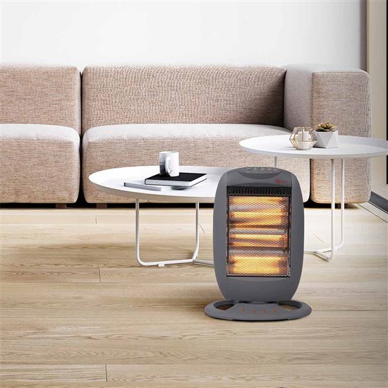 Prenosný SOLIGHT infražiarič - 1200 W, 3 nastaviteľné úrovne vykurovania