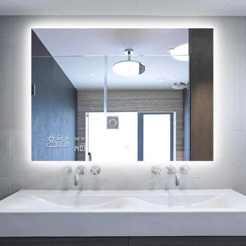 SMART zrkadlo 250W (80x60cm) + WIFI TERMOSTAT