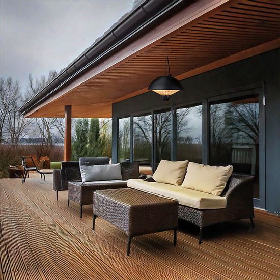 Solight IR04 – závesný infražiarič na terasu 2000 W (360° ohrev)