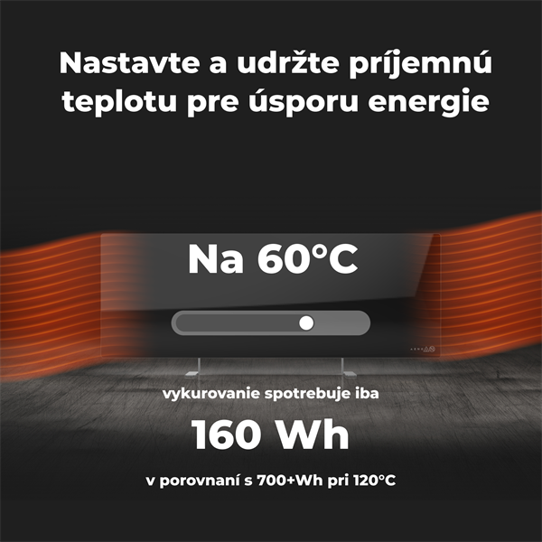 Infrapanel AENO AGH3S/AGH4S/AGH5S Premium 700W WIFI - Farba: Šedá