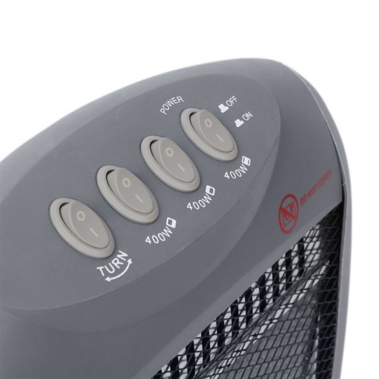 Prenosný SOLIGHT infražiarič - 1200 W, 3 nastaviteľné úrovne vykurovania