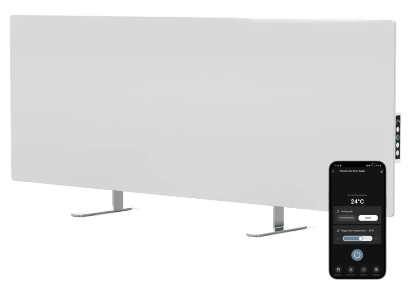 Infrapanel AENO AGH3S/AGH4S/AGH5S Premium 700W WIFI - Farba: Šedá