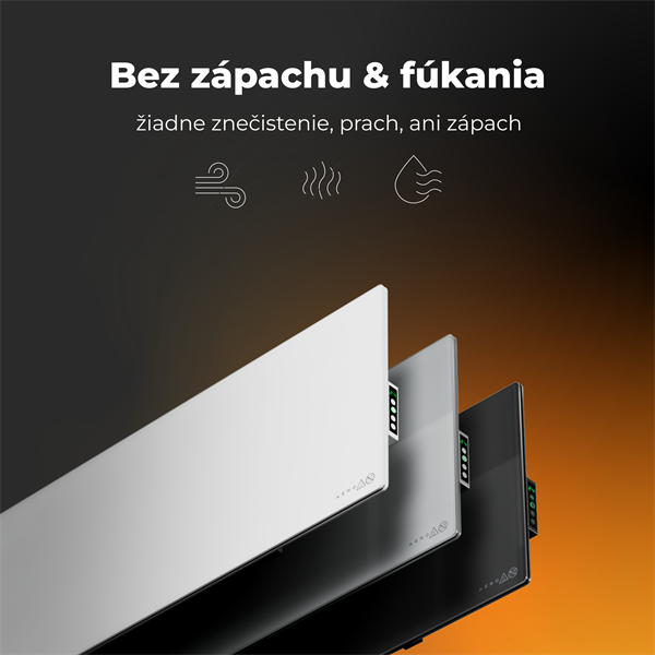 Infrapanel AENO AGH3S/AGH4S/AGH5S Premium 700W WIFI - Farba: Šedá