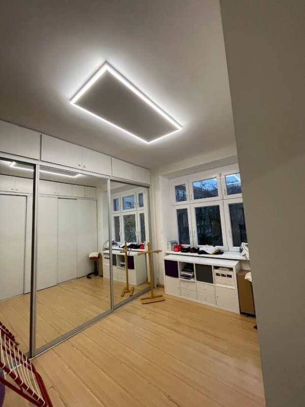 Stropný Infrapanel UltraTHIN 600W + DW LED + DO + WIFI