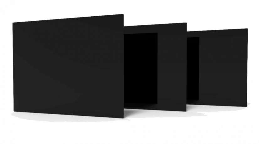 Infrapanel BLACK GLASS 700W (120x60cm) + WIFI termostat