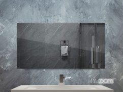 Infrapanel MIRROR 700W (120x60cm) + LED + WIFI Termostat